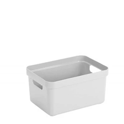 Abbildung von 6 Stück SUNWARE Sigma Home Box 5,0 Liter ohne Deckel, 252 x 175 122mm weiß