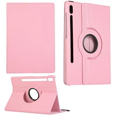 Abbildung von Wigento Für Samsung Galaxy Tab S7 S8 Tablet Tasche Hülle Case Cover Etui Schutz Rosa Neu