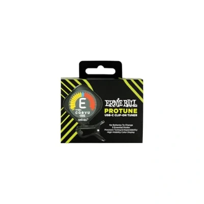 Abbildung von Ernie Ball ProTune USB C Aufladbarer Clip on Tuner