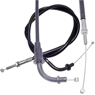 Abbildung von Gaszug Set Öffner + Schließer Gasseile für Yamaha Virago XV 750 1100 Gussrad Speichenrad