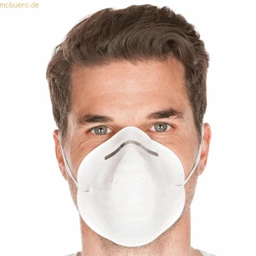 Abbildung von 20 x HygoStar Industriemaske weiß VE=50 Stück
