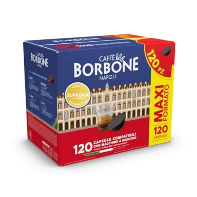 Abbildung von Caffe Borbone Confezione 120 Capsule Miscela Suprema Compatibile A Modo Mio