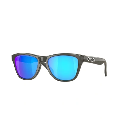 Abbildung von Oakley Kind OJ9009 FROGSKINS XXS 900902 Gläser SONNENBRILLEN O_matter Grau Blau Quadratisch Normal Prizm