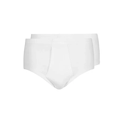 Abbildung von Huber Herren mit Eingriff 2er Pack Slip, Weiß (Weiss 0500), 3XL EU