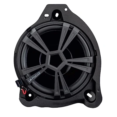 Abbildung von EMPHASER EM MBSUBL2 20 cm / 8“ Auto Subwoofer kompatibel mit Mercedes Benz Fahrzeugen, Plug &amp; Play Untersitzbass/Underseat für die Fahrerseite, 150 W, 1 Stück