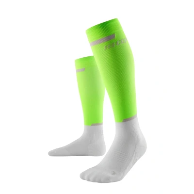 Abbildung von CEP THE RUN Compression Kniestrümpfe, Herren, Größe: Medium, Green white