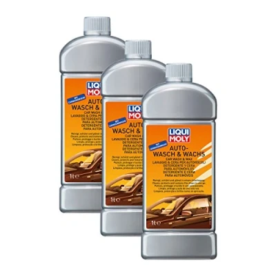 Abbildung von Liqui Moly 3X 1542 Auto Wasch &amp; Wachs Pflege Reinigung 1L