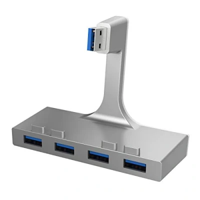 Abbildung von SABRENT USB Hub, Adapter 3.2x1 für iMac (2012 &amp; HÖHER) verlängerung, Verteiler mehrfach Ports, Exklusiv entworfen den mit schlankem Einteiler (HB IMCU)