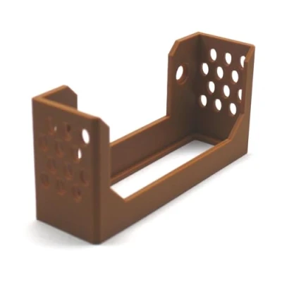 Abbildung von Wandhalterung für TP Link TL SG105, SG1005, LS105, SF1005 Serien (Braun)