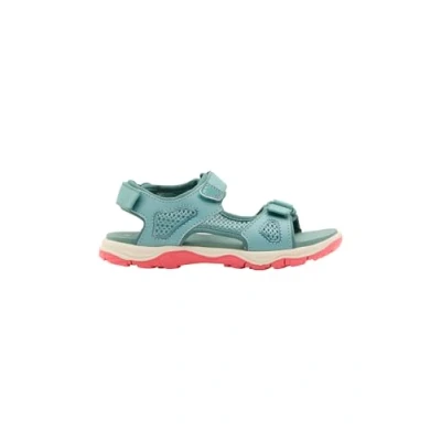 Abbildung von Jack Wolfskin Taraco Beach Unisex Trekkingsandale für Kinder, Größe: 33, Soft jade Schuhe