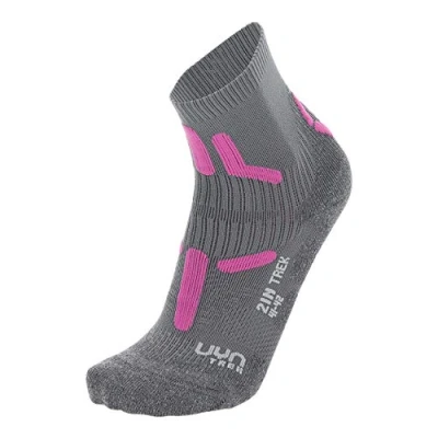 Abbildung von UYN Trekking 2 inch Mid Grey/Pink 37 38 Socken