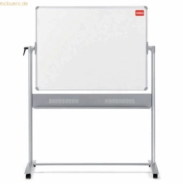 Abbildung von Nobo Dreh Magnettafel Classic Mobil Stahl Aluminiumrahmen 120x90cm wei