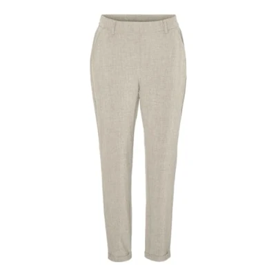 Abbildung von Vero Moda Vmmaya MONE Tailor NOOS Stoffhose, Damen, Größe: XLx32, Oatmeal