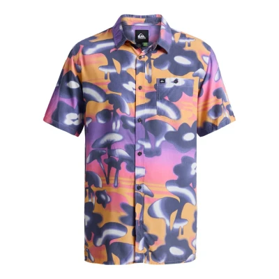 Abbildung von Quiksilver SAFE Paradise Hemd, Herren, Größe: XS, Vintage violet