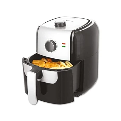 Abbildung von Emerio AF 123543 SmartFryer, AirFryer, Heißluftfritteuse, Frittieren mit heißer Luft ohne zusätzliches Öl [], 5.5 Liter Volumen, 1400 Watt, Schwarz