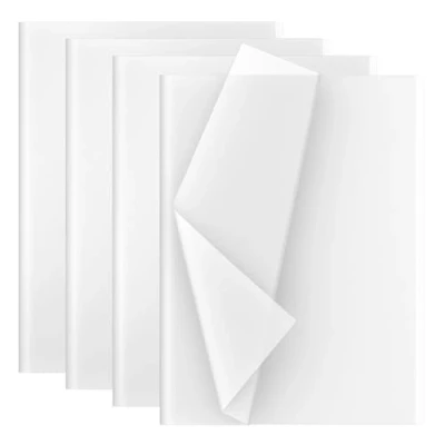 Abbildung von Creavvee 30 Blatt Seidenpapier weiß 50 x 70 cm