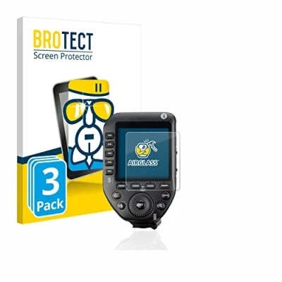 Abbildung von BROTECT Schutzglas für Godox XPro II (3 Stück) Schutzfolie Panzer Folie Glas [Extrem Kratzfest 9H, Anti Fingerprint, Ultra Transparent]