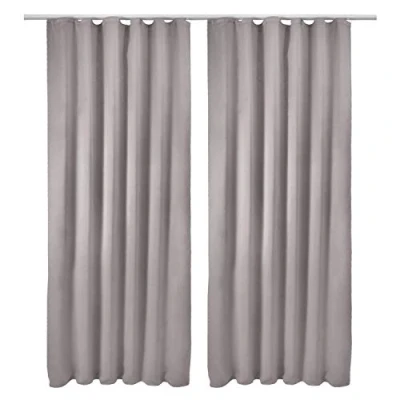Abbildung von Vorhang Amelie Nora, Beautissu, 2er Set Kräuselband Verdunkelungsvorhang 140x245cm