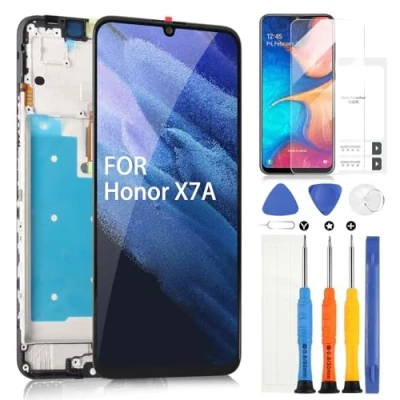 Abbildung von ARSSLY LCD Bildschirm für Huawei Honor X7a RKY LX2 LX1 LX3 Display Digitizer Glas Touch Ersatz Assembly mit Werkzeuge (Schwarz Rahmen, 6,75 Zoll)