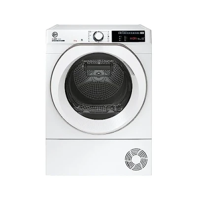 Abbildung von Hoover Wärmepumpentrockner NDE H8A2TCEXS S, 8 kg, AquaVision, WiFi + Bluetooth hOn App