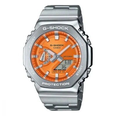 Abbildung von G Shock Herren Uhr Silber GM 2110D 4AER