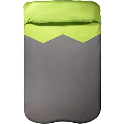 Abbildung von Klymit Unisex&#039;s V Sheet Schlafunterlage für Doppelbett, Grün/Grau, Einheitsgröße