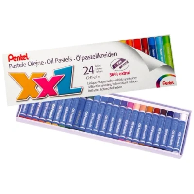 Abbildung von Pentel Ölpastellfarben Set (24 Stück)