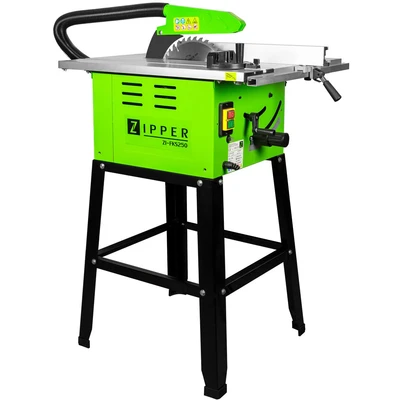 Abbildung von Zipper Tischkreissäge ZI FKS250 Formatkreissäge 250 mm 30 1800 W 230 V