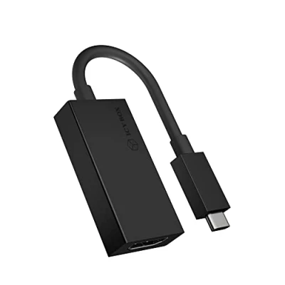 Abbildung von ICY BOX USB C zu HDMI Adapter Computer