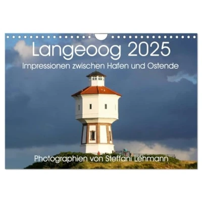 Abbildung von Langeoog 2025. Impressionen zwischen Hafen und Ostende (Wandkalender 2025 DIN A4 quer), CALVENDO Monatskalender