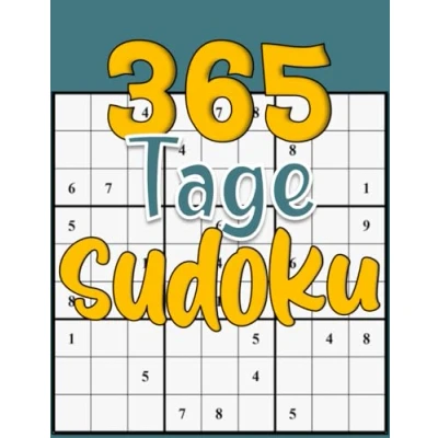 Abbildung von 365 Tage Sudoku: Großformat Tägliches Sudoku Rätsel Für Einfache, Mittel, Schwer und Sehr Schwere