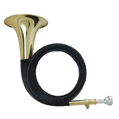 Abbildung von Tuyama® TJG 201 Jagdhorn Fürst Pless Horn in B Posthorn (traditionelle Bauweise)