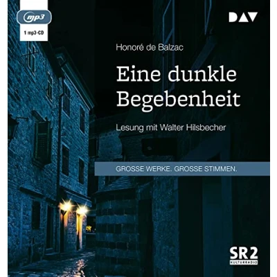 Abbildung von Eine dunkle Begebenheit: Lesung mit Walter Hilsbecher (1 mp3 CD)