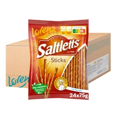 Abbildung von Lorenz Snack World Saltletts Sticks Classic, 24er Pack (24 x 75 g)