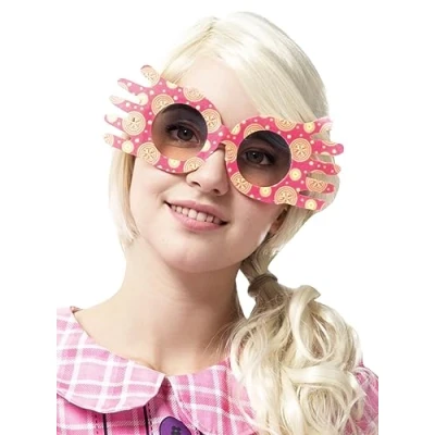 Abbildung von Metamorph Zauberer Kostüm Harry Potter Luna Lovegood Brille, Die &#039;Spectrespecs&#039; der exentrischen Zauberschülerin