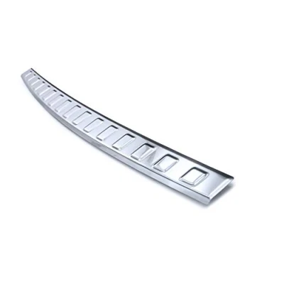 Abbildung von tuning art L395 Edelstahl Ladekantenschutz passend für Audi A3 8V Sportback 2016 2020, Farbe:Silber