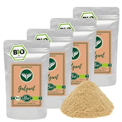 Abbildung von Azafran BIO Galgant Wurzel gemahlen (Pulver), Galgantpulver 1kg