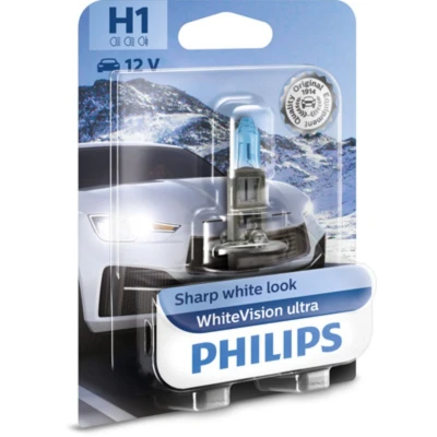 Abbildung von PHILIPS 12258WVUB1 Glühlampe, Fernscheinwerfer H1 12V 55W Halogen RENAULT: MEGANE 2 Kombi, CLIO 3, 2, OPEL: Insignia A Sports Tourer, Zafira B