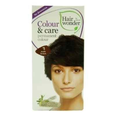 Abbildung von Colour and Care 3 Dark Brown 6.80 Ounces by Hair Wonder Nature