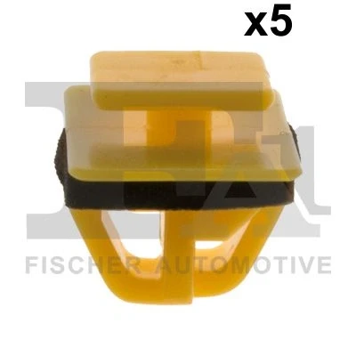 Abbildung von FA1 89 40005.5 Clip, Zier /Schutzleiste gelb HYUNDAI: i30 III Fastback, I Schrägheck, ix35, KIA: Picanto I, cee‘d II Schrägheck