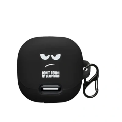 Abbildung von kwmobile Hülle kompatibel mit Anker Soundcore Liberty 4 NC Silikon Kopfhörer Schutzhülle Case Cover Weiß Schwarz