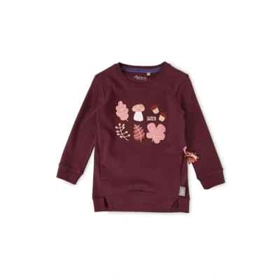 Abbildung von sigikid Autumnforest Langarmshirt für Kinder, Größe: 122, Rot