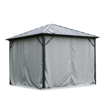 Abbildung von HOME DELUXE Gartenmöbel Schutzhülle Pavillon AZUR Vorhänge