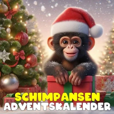 Abbildung von Schimpansen Adventskalender: 24 täglich faszinierende Fakten und spektakuläre Bilder