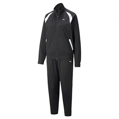 Abbildung von Puma Classic Tricot SUIT Trainingsanzug, Damen, Größe: Small, Black