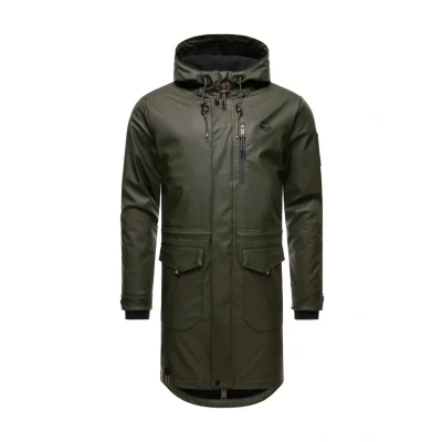 Abbildung von Stone Harbour Verdaan Regenjacke / wasserabweisende Jacke, Herren, Größe: Small, Olive