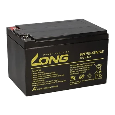 Abbildung von Kung Long Akku 12V 15Ah WP15 12NSE Batterie AGM zyklenfest Elektromobil