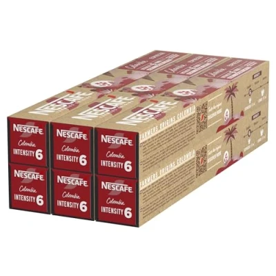 Abbildung von NESCAFÉ Farmers Origins Colombia Espresso 6 x 10 Kaffeekapseln für Nespresso Maschinen