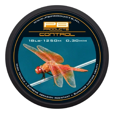 Abbildung von PB Products Control Mono Nylon Angelschnur 0,30mm 18lb 1250m Monofile Schnur