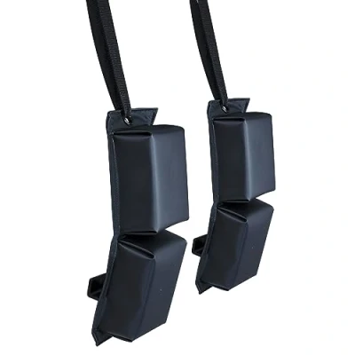 Abbildung von Extreme Max 3006.7270 BoatTector PWC Contour Fender mit Haken und Gurt Set verstellbaren Gurten für einfache sichere Installation, 2 Stück